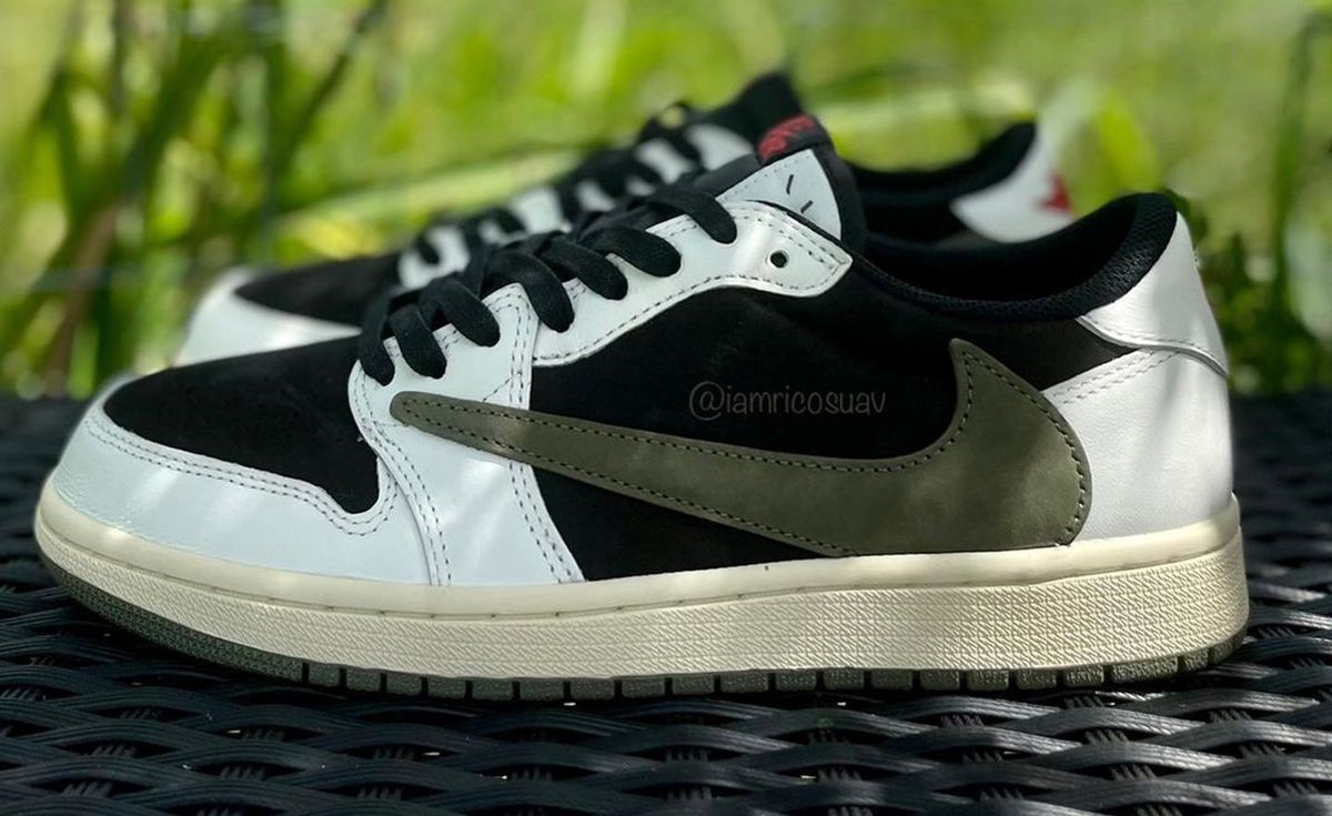 Travis Scott Air Jordan 1 Low Olive DZ4137-106