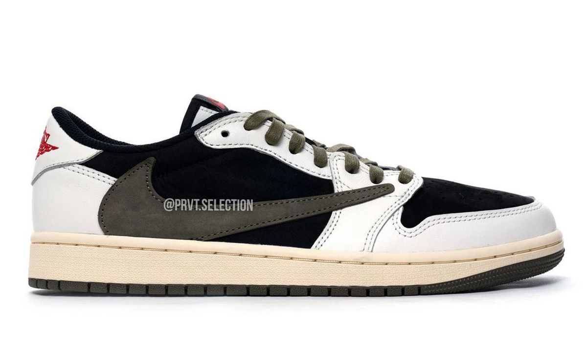 Travis Scott Air Jordan 1 Low Olive DZ4137-106