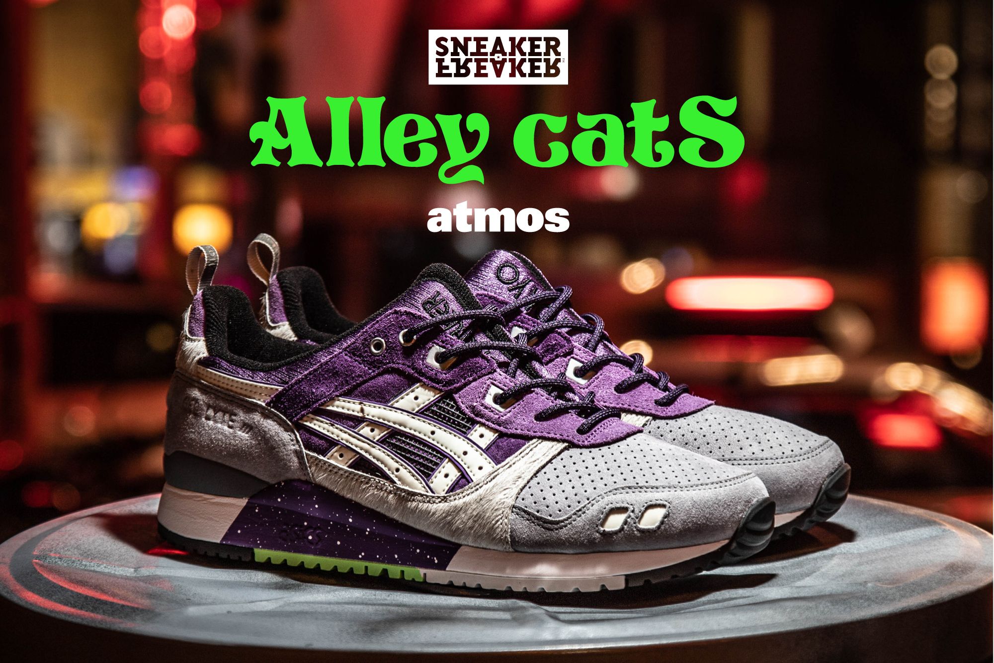 Sneaker Freaker x atmos x ASICS GEL-Lyte III Alley Cats