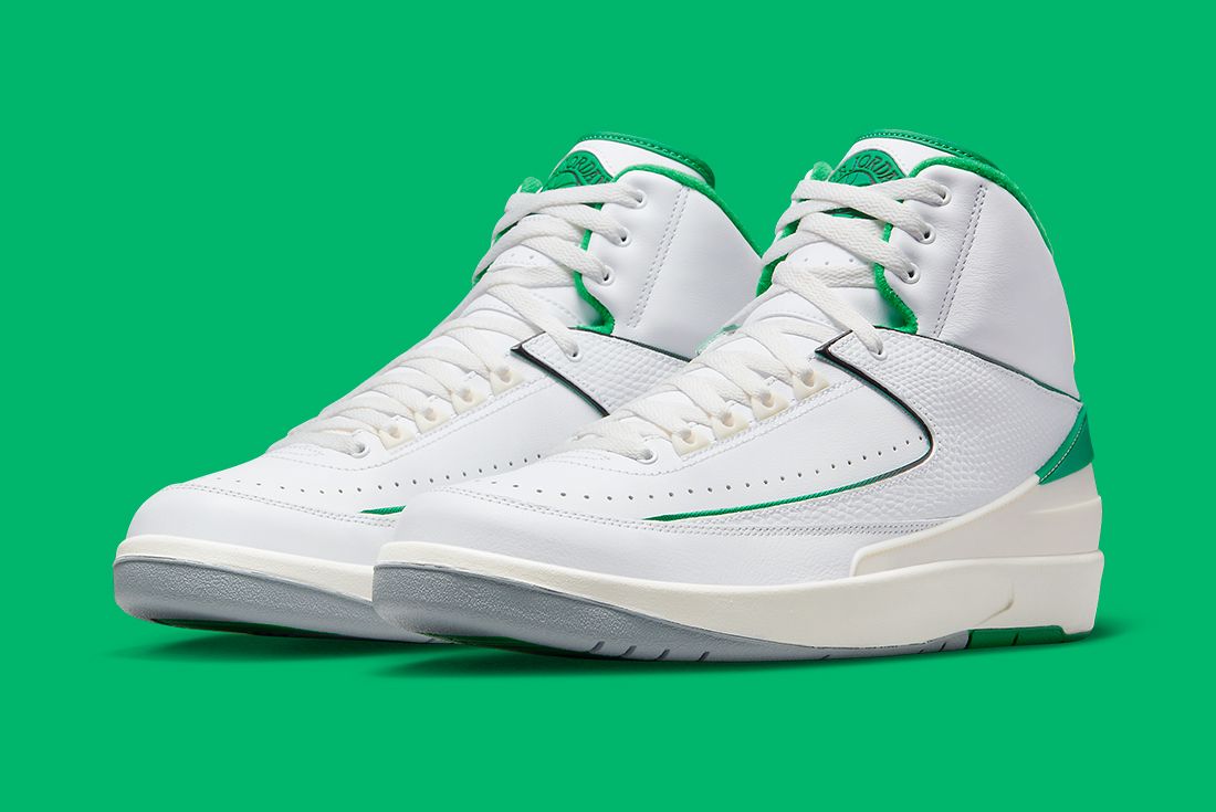 Air Jordan 2 Lucky green