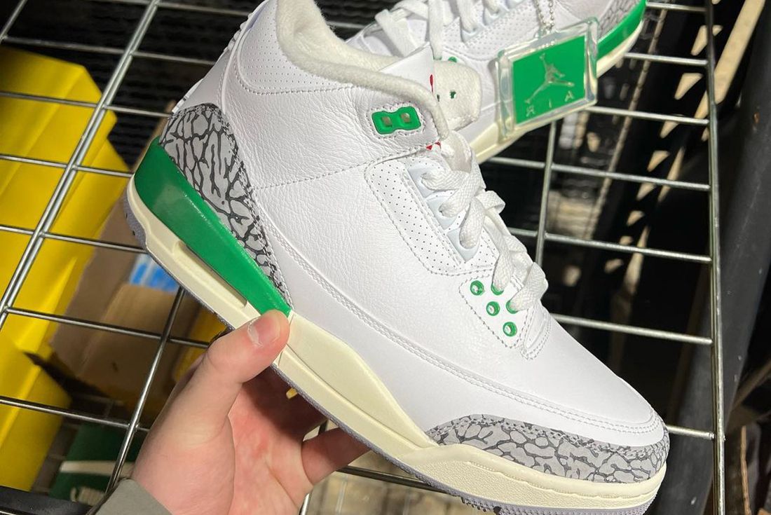 Air Jordan 3 Lucky Green CK9246-136