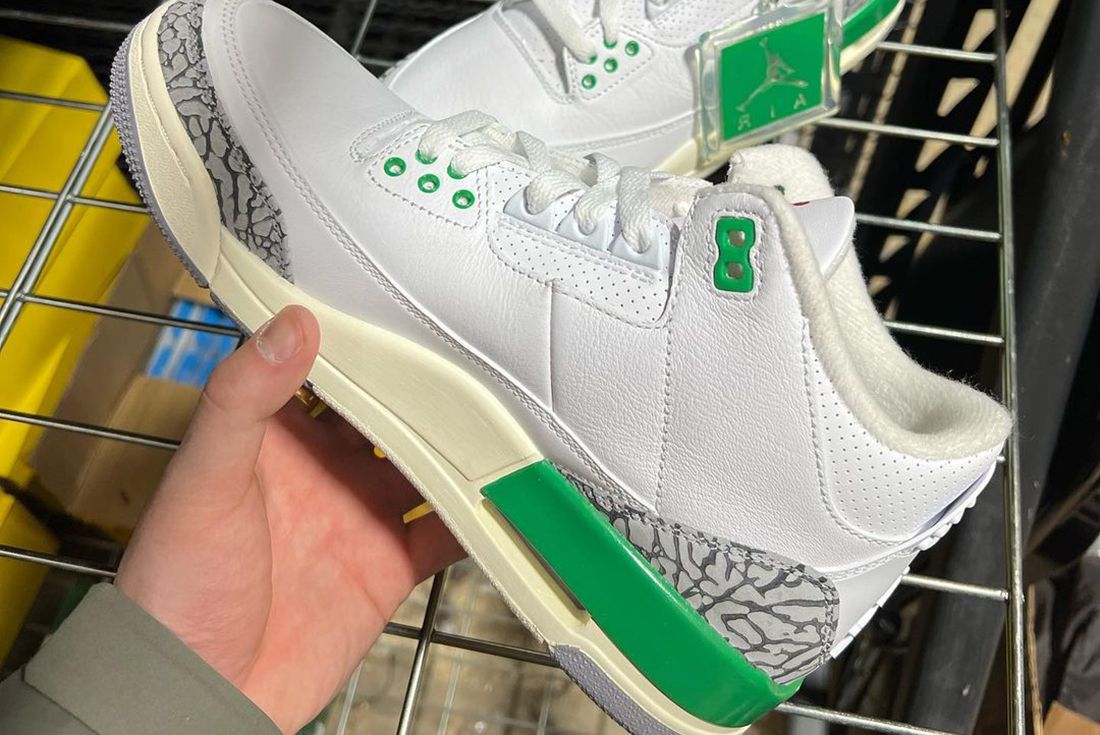 Air Jordan 3 Lucky Green CK9246-136