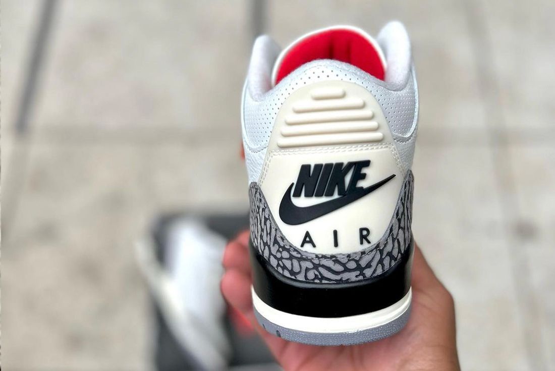 Air Jordan 3 White Cement