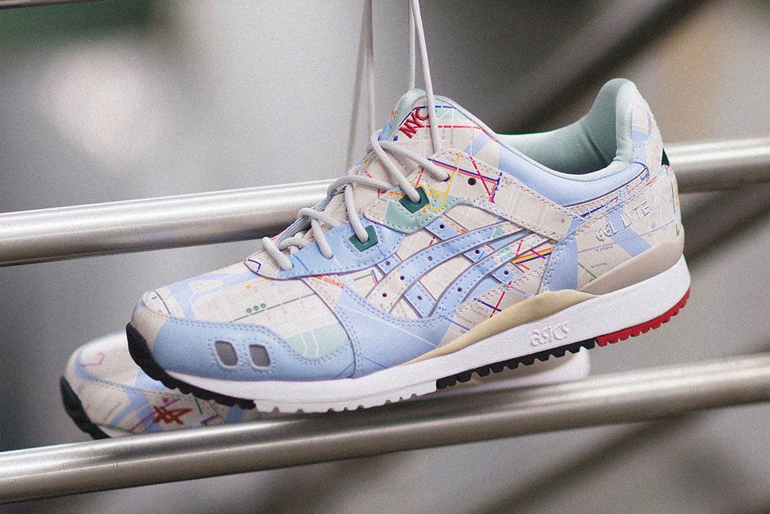 atmos ASICS GEL-Lyte III NYC Subway