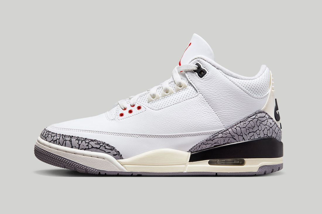 Air Jordan 3 White Cement