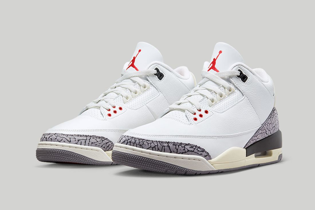 Air Jordan 3 White Cement