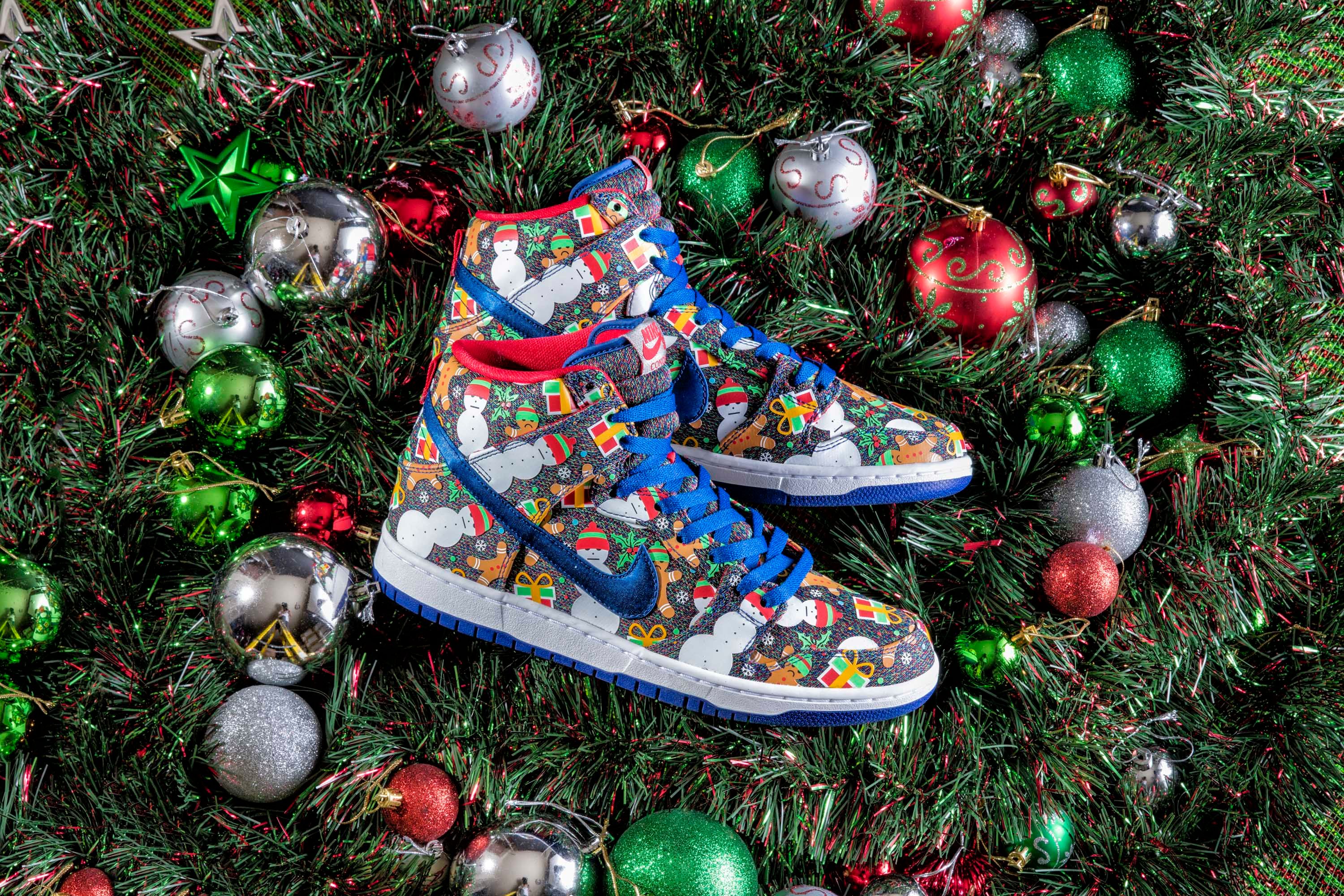 Concepts x Nike SB Dunk High 'Ugly Sweater'