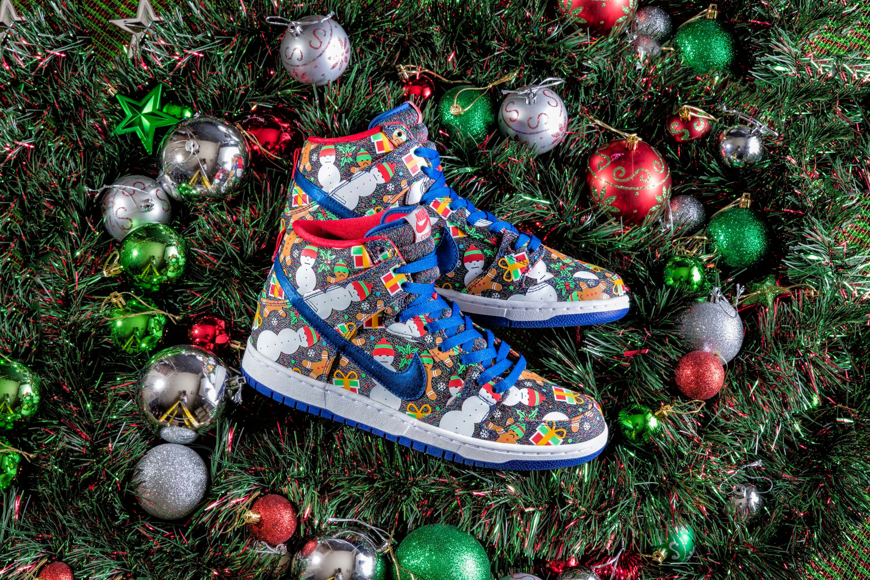 Concepts x Nike SB Dunk High 'Ugly Sweater'