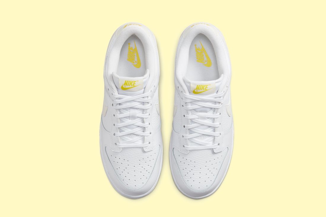 nike dunk low valentine's day yellow heart FD0803-100