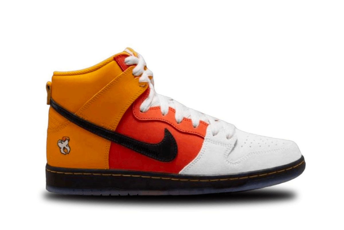 Nike SB Dunk High Candy Corn Halloween 2023