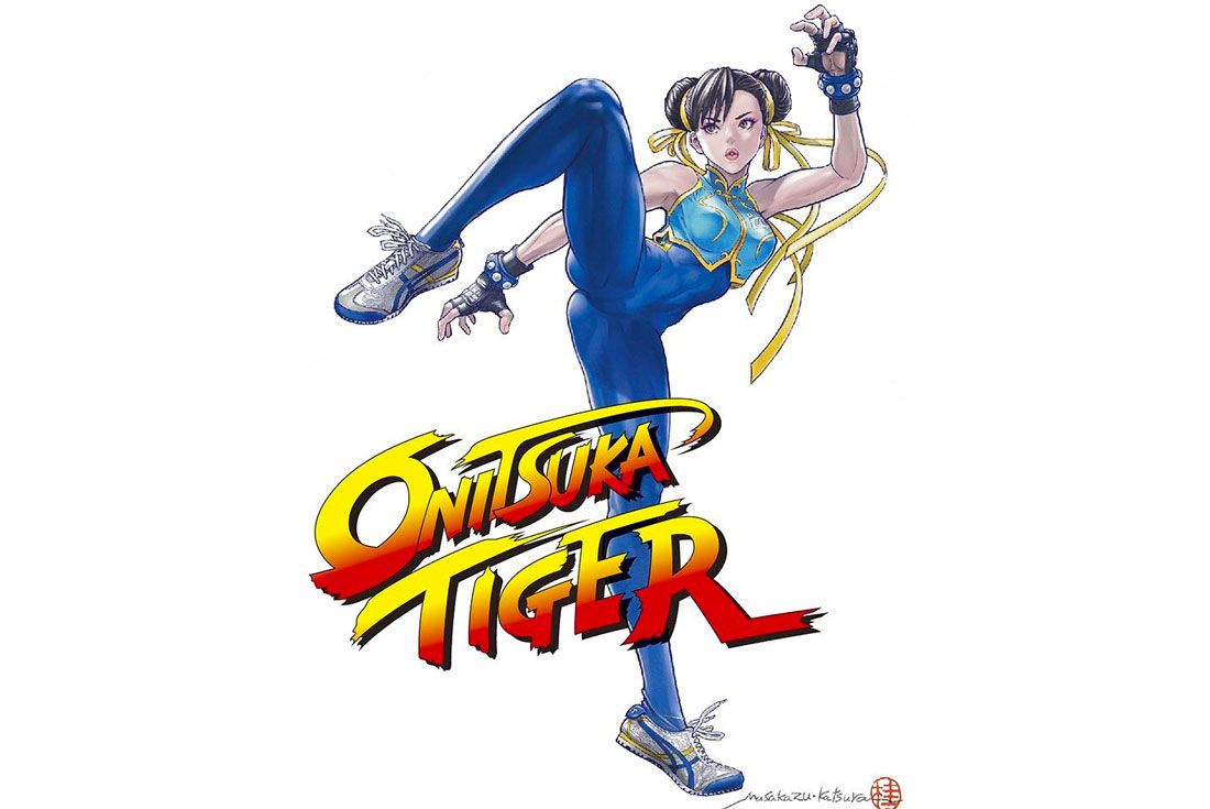 Onitsuka Tiger Mexico 66D Street Fighter Illustrator
