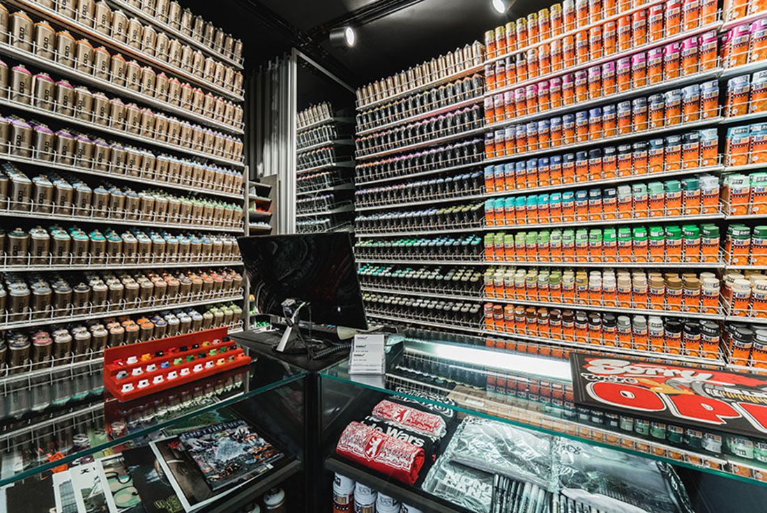 Overkill Graffiti Cans