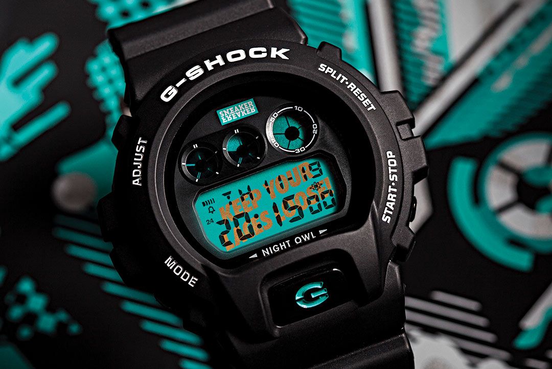 Sneaker Freaker x G-SHOCK DW-6900 ‘Nightowl’