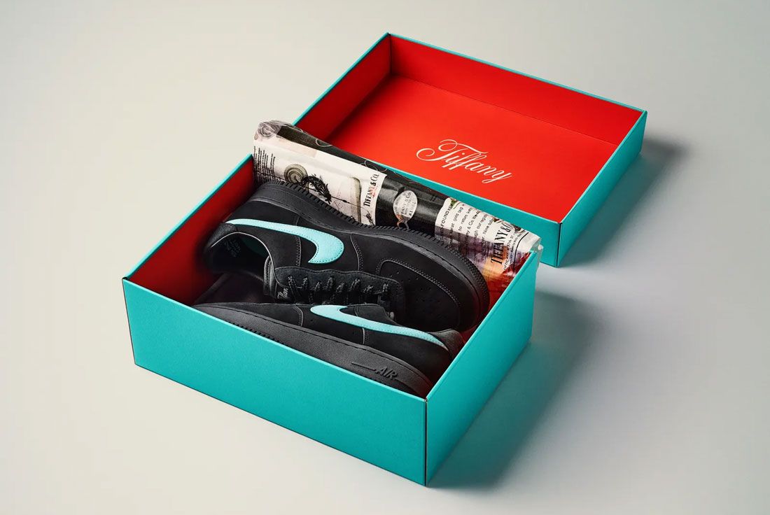 Tiffany & Co. x Nike Air Force 1 '1837' DZ1382-001