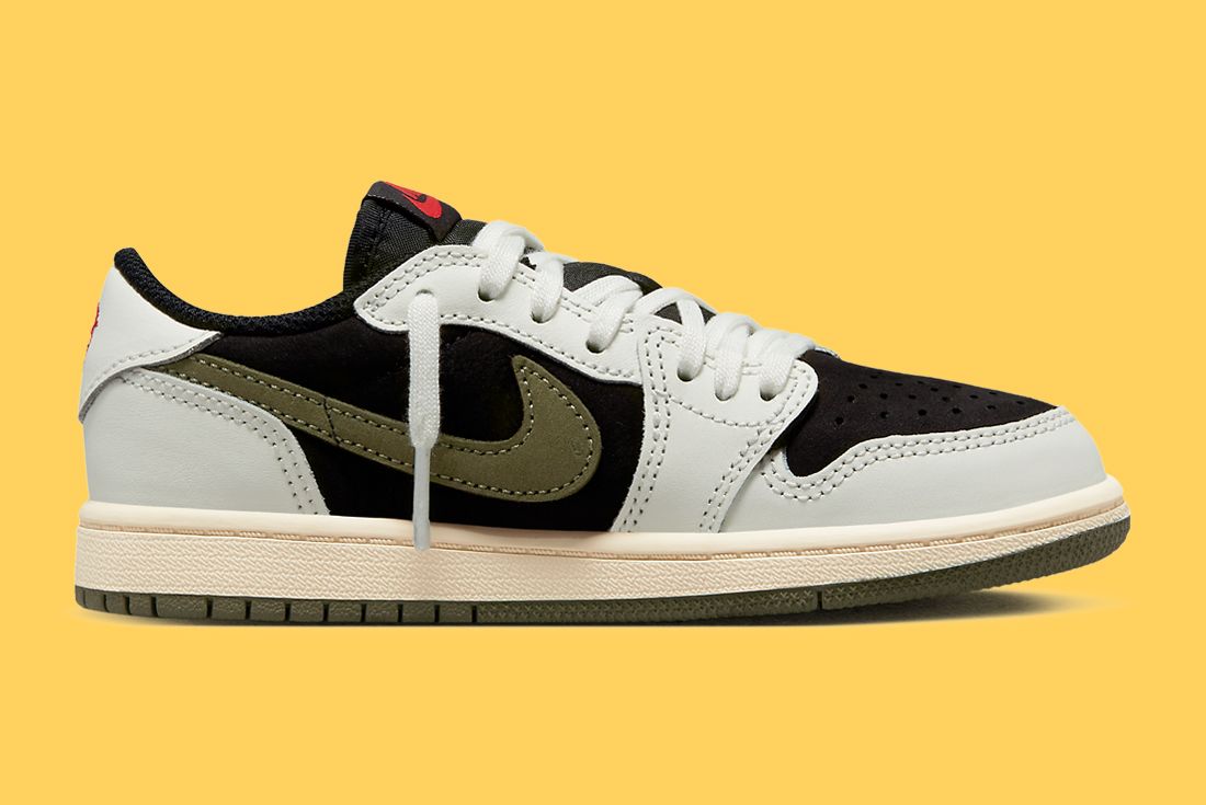 Travis Scott Air Jordan 1 Low Olive DZ5909-106