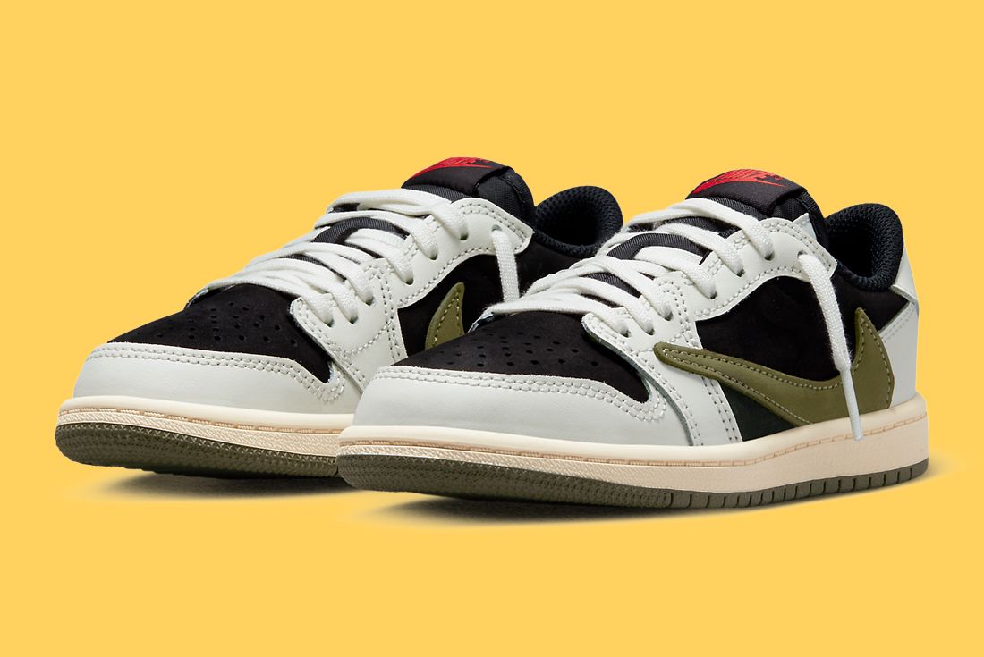 Travis Scott Air Jordan 1 Low Olive DZ5909-106