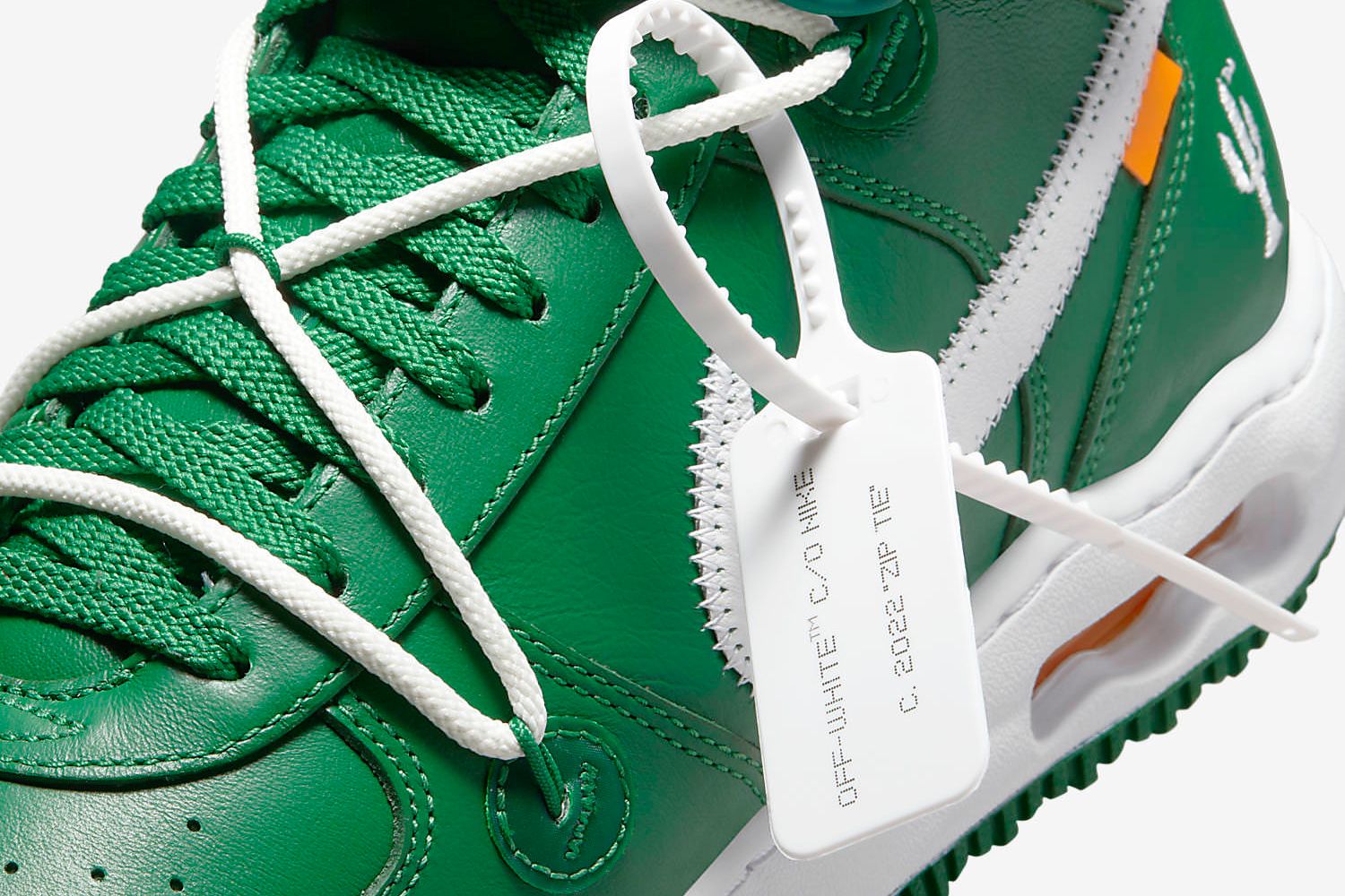 Off-White x Nike Air Force 1 Mid Green